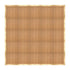 Chivari 20' x 20' Chestnut Portable Dance Floor with Classic Gold Edge Trim DF-20X20-CHTCG-KT