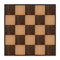 Chivari 20' x 20' Chestnut & Fruitwood Portable Dance Floor with Classic Gold Edge Trim DF-20X20-CHTFRTCG-KT