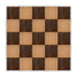Chivari 20' x 20' Fruitwood & Chestnut Portable Dance Floor with Silver Edge Trim DF-20X20-CHTFRTS-KT