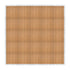 Chivari 20' x 20' Chestnut Portable Dance Floor with Silver Edge Trim DF-20X20-CHTS-KT