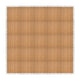 Chivari 20' x 20' Chestnut Portable Dance Floor with Silver Edge Trim DF-20X20-CHTS-KT