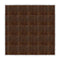 Chivari 20' x 20' Fruitwood Portable Dance Floor with Silver Edge Trim DF-20X20-FRTS-KT