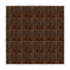 Chivari 20' x 20' Fruitwood Portable Dance Floor with Silver Edge Trim DF-20X20-FRTS-KT