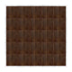 Chivari 20' x 20' Fruitwood Portable Dance Floor with Silver Edge Trim DF-20X20-FRTS-KT