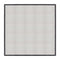 Chivari 20' x 20' White Portable Dance Floor with Black Edge Trim DF-20X20-WHTB-KT