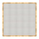 Chivari 20' x 20' White Portable Dance Floor with Gold Edge Trim DF-20X20-WHTG-KT