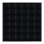 24' x 24' Black Portable Dance Floor with Black Edge Trim