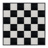 Chivari 24' x 24' Black & White Portable Dance Floor with Black Edge Trim DF-24X24-BLKWHTB-KT