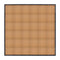 Chivari 24' x 24' Chestnut Portable Dance Floor with Black Edge Trim DF-24X24-CHTB-KT
