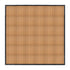 Chivari 24' x 24' Chestnut Portable Dance Floor with Black Edge Trim DF-24X24-CHTB-KT