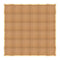 Chivari 24' x 24' Chestnut Portable Dance Floor with Classic Gold Edge Trim DF-24X24-CHTCG-KT