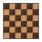 Chivari 24' x 24' Chestnut & Fruitwood Portable Dance Floor with Black Edge Trim DF-24X24-CHTFRTB-KT