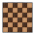 Chivari 24' x 24' Chestnut & Fruitwood Portable Dance Floor with Black Edge Trim DF-24X24-CHTFRTB-KT