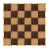 24' x 24' Chestnut & Fruitwood Portable Dance Floor with Classic Gold Edge Trim