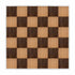 Chivari 24' x 24' Fruitwood & Chestnut Portable Dance Floor with Silver Edge Trim DF-24X24-CHTFRTS-KT