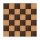 Chivari 24' x 24' Fruitwood & Chestnut Portable Dance Floor with Silver Edge Trim DF-24X24-CHTFRTS-KT