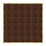 24' x 24' Fruitwood Portable Dance Floor with Classic Gold Edge Trim