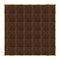Chivari 24' x 24' Fruitwood Portable Dance Floor with Classic Gold Edge Trim DF-24X24-FRTCG-KT