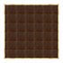 Chivari 24' x 24' Fruitwood Portable Dance Floor with Classic Gold Edge Trim DF-24X24-FRTCG-KT