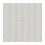 24' x 24' White Portable Dance Floor with Classic Gold Edge Trim