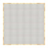 Chivari 24' x 24' White Portable Dance Floor with Classic Gold Edge Trim DF-24X24-WHTCG-KT