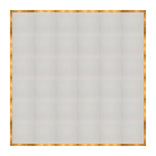 24' x 24' White Portable Dance Floor with Gold Edge Trim