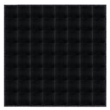 32' x 32' Black Portable Dance Floor with Black Edge Trim