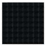 32' x 32' Black Portable Dance Floor with Silver Edge Trim