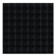 Chivari 32' x 32' Black Portable Dance Floor with Silver Edge Trim DF-32X32-BLKS-KT