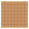 Chivari 32' x 32' Chestnut Portable Dance Floor with Classic Gold Edge Trim DF-32X32-CHTCG-KT