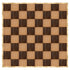 Chivari 32' x 32' Chestnut & Fruitwood Portable Dance Floor with Classic Gold Edge Trim DF-32X32-CHTFRTCG-KT