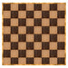 Chivari 32' x 32' Fruitwood & Chestnut Portable Dance Floor with Gold Edge Trim DF-32X32-CHTFRTG-KT