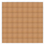 32' x 32' Chestnut Portable Dance Floor with Silver Edge Trim