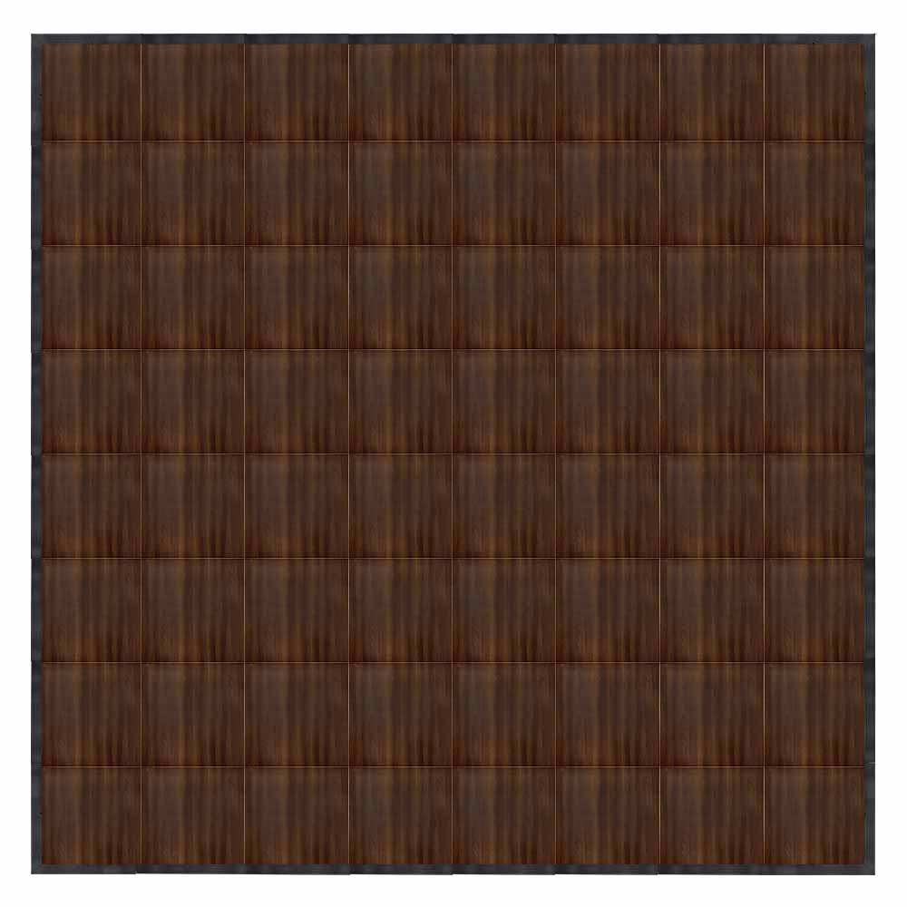Chivari 32' x 32' Fruitwood Portable Dance Floor with Black Edge Trim DF-32X32-FRTB-KT