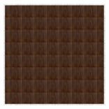 32' x 32' Fruitwood Portable Dance Floor with Silver Edge Trim