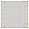 Chivari 32' x 32' White Portable Dance Floor with Gold Edge Trim DF-32X32-WHTG-KT