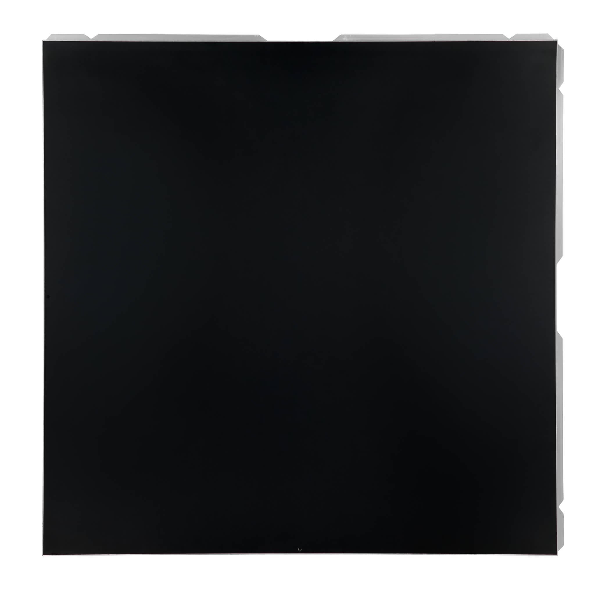 Chivari 32' x 32' Black & White Portable Dance Floor with Classic Gold Edge Trim DF-32X32-BLKWHTCG-KT