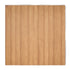Chivari 12' x 12' Chestnut Portable Dance Floor with Gold Edge Trim DF-12X12-CHTG-KT