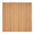 32' x 32' Chestnut & Fruitwood Portable Dance Floor with Black Edge Trim