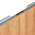 Chivari 32' x 32' Chestnut Portable Dance Floor with Gold Edge Trim DF-32X32-CHTG-KT