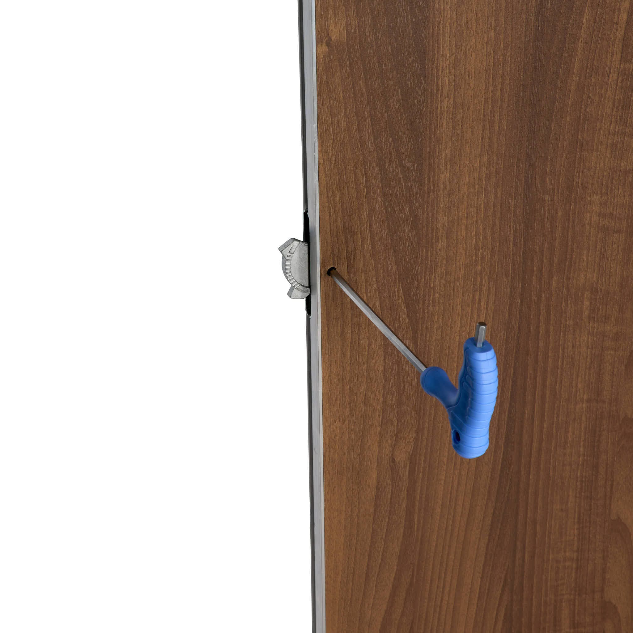 Chivari 32' x 32' Fruitwood Portable Dance Floor with Gold Edge Trim DF-32X32-FRTG-KT