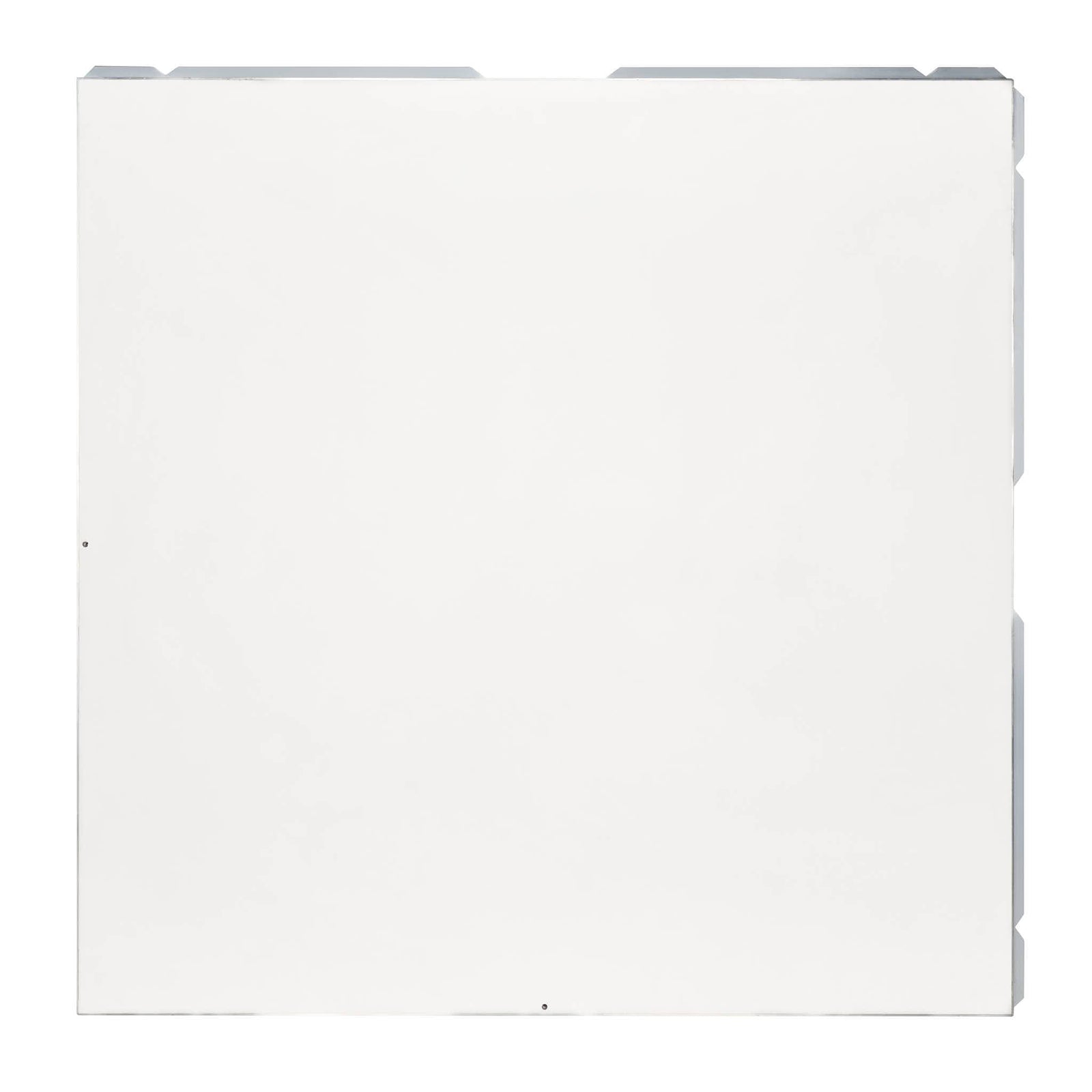Chivari 16' x 20' White Portable Dance Floor with Silver Edge Trim DF-16X20-WHTS-KT