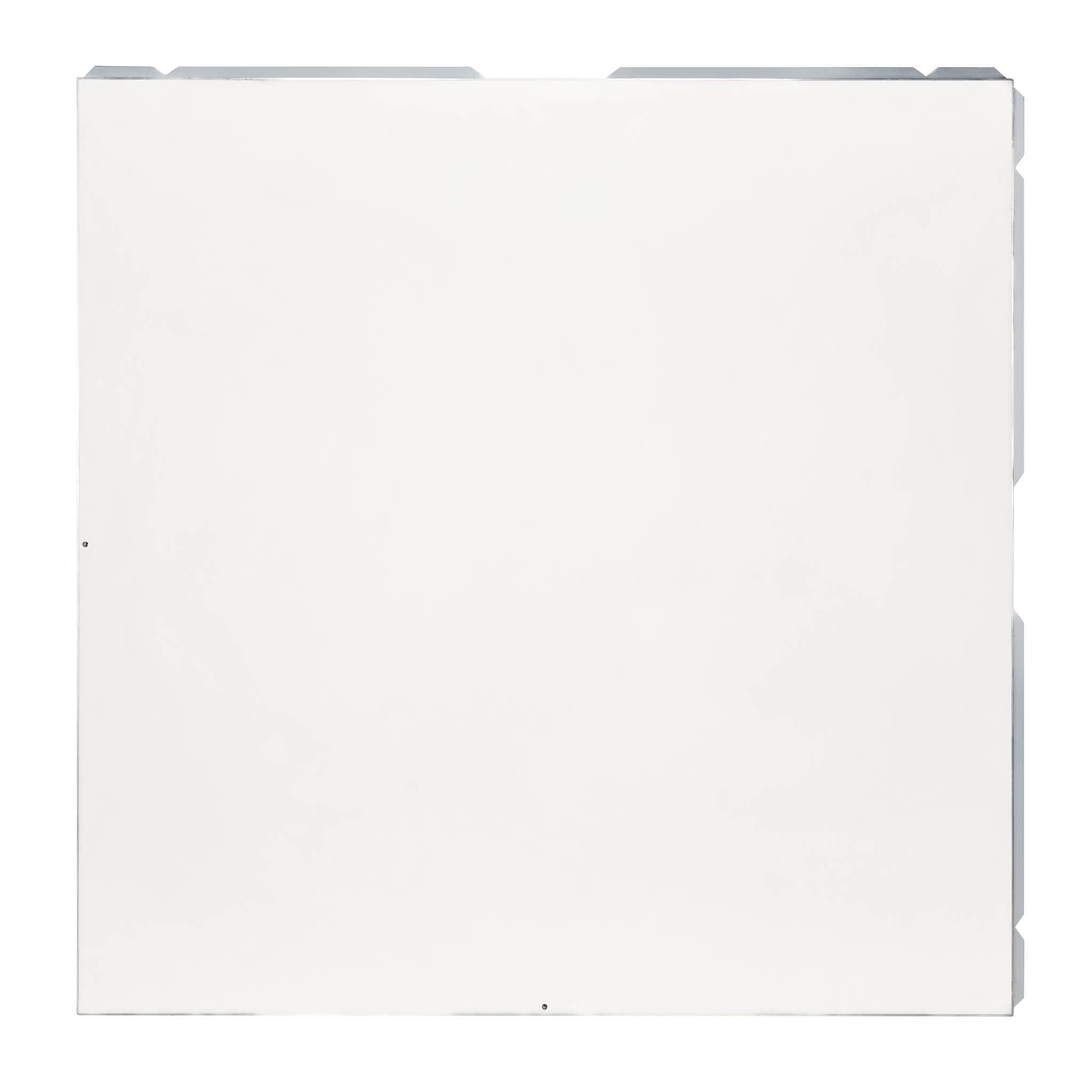 Chivari 20' x 20' White Portable Dance Floor with Gold Edge Trim DF-20X20-WHTG-KT