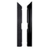Chivari 32' x 32' Black & White Portable Dance Floor with Black Edge Trim DF-32X32-BLKWHTB-KT