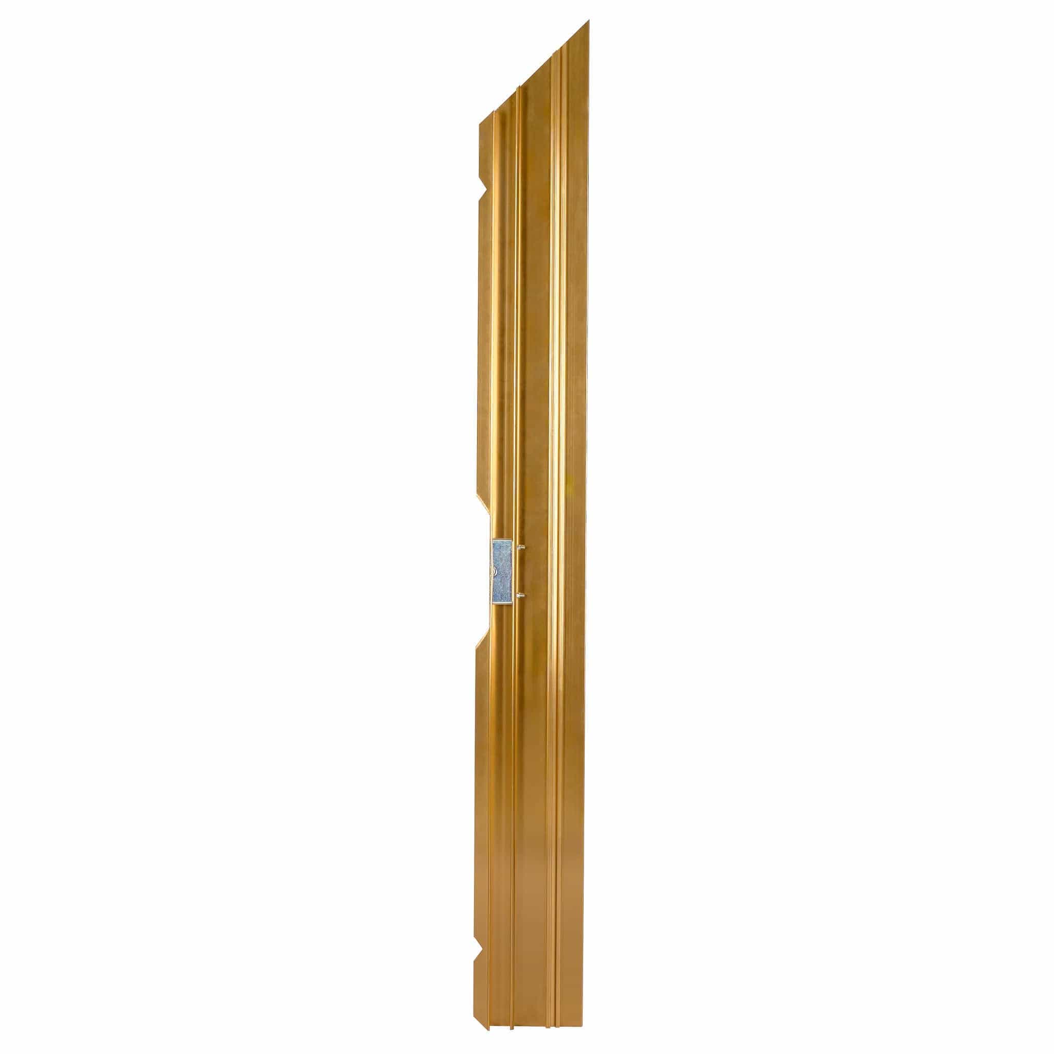 Chivari Gold Aluminum Rail for Dance Floor Left Male Corner with Camlock DF-RL-LC-GLDM-AX