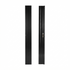 Black Aluminum Dance Floor Straight Edge Female Rail with Camlock