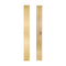 Classic Gold Aluminum Dance Floor Straight Edge Female Rail with Camlock