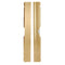 Classic Gold Aluminum Dance Floor Straight Edge Male Rail with Camlock