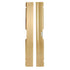 Classic Gold Aluminum Dance Floor Straight Edge Male Rail with Camlock