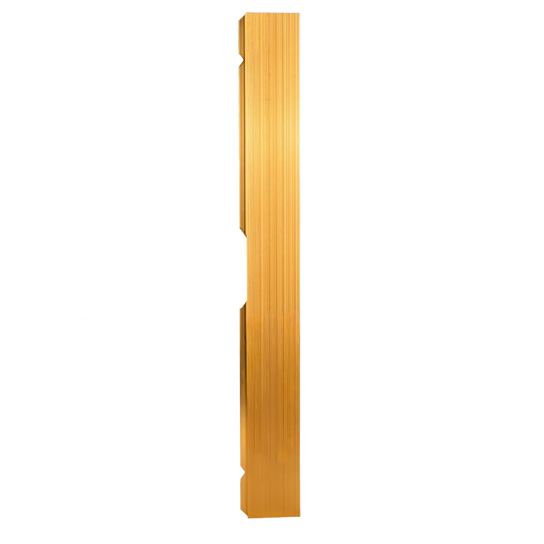 Chivari Gold Aluminum Rail for Dance Floor Straight Edge Male with Camlock DF-RL-NC-GLDM-AX